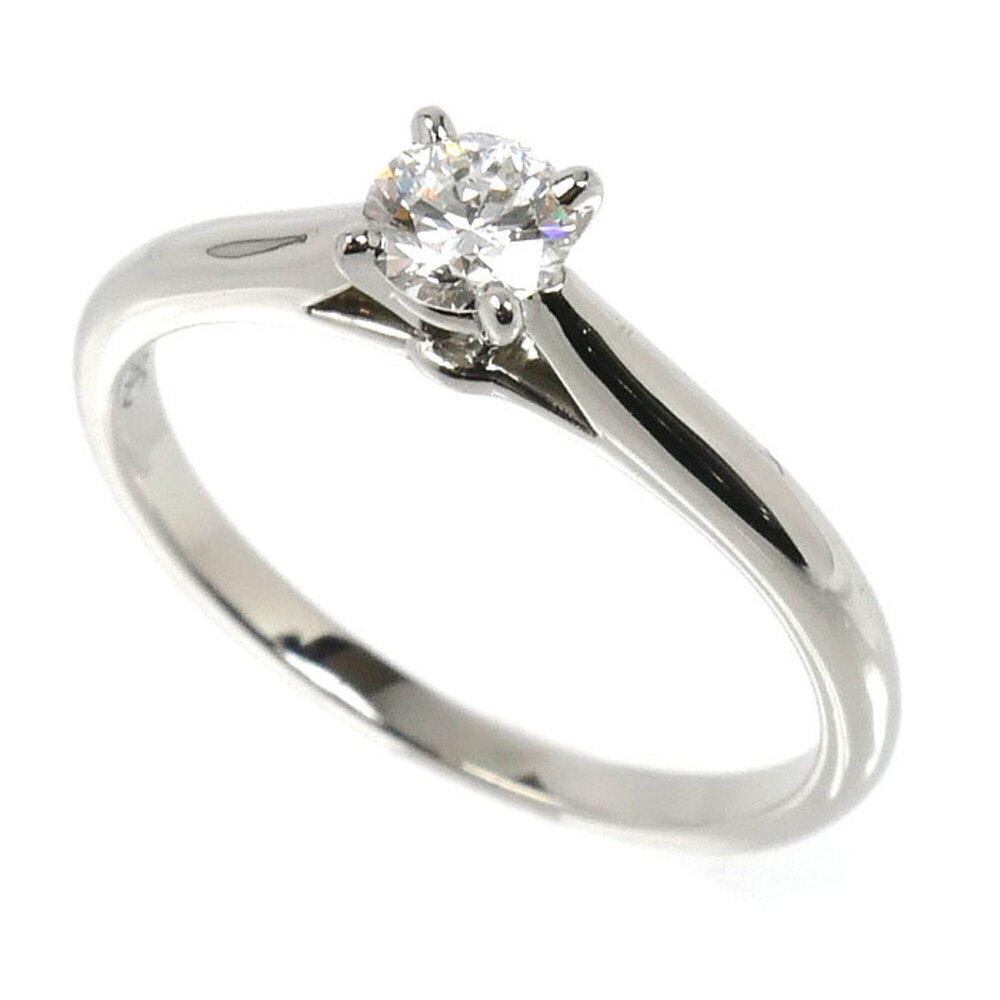 CARTIER Silver Diamond 1895 Ring